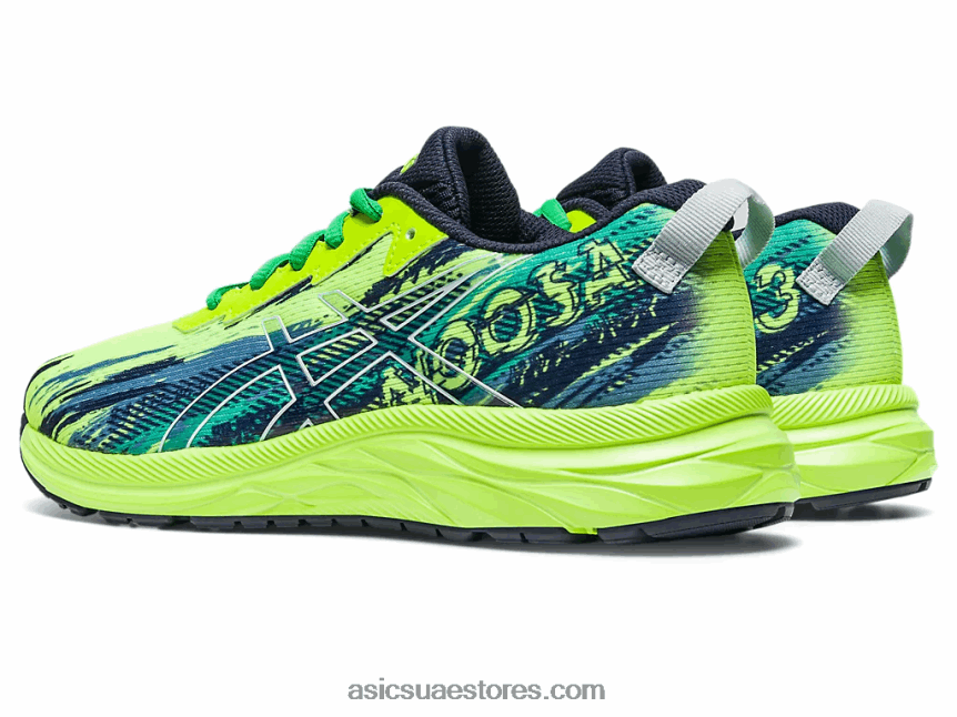 Asics خطر أخضر / السماء مدرسة جيل نوسا ثلاثي 13 الابتدائية 2N24DJ4244