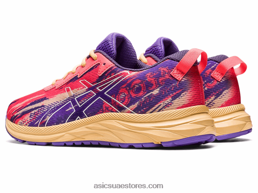 Asics اشتعلت النيران في المرجان / الأبيض مدرسة جيل نوسا ثلاثي 13 الابتدائية 2N24DJ4269