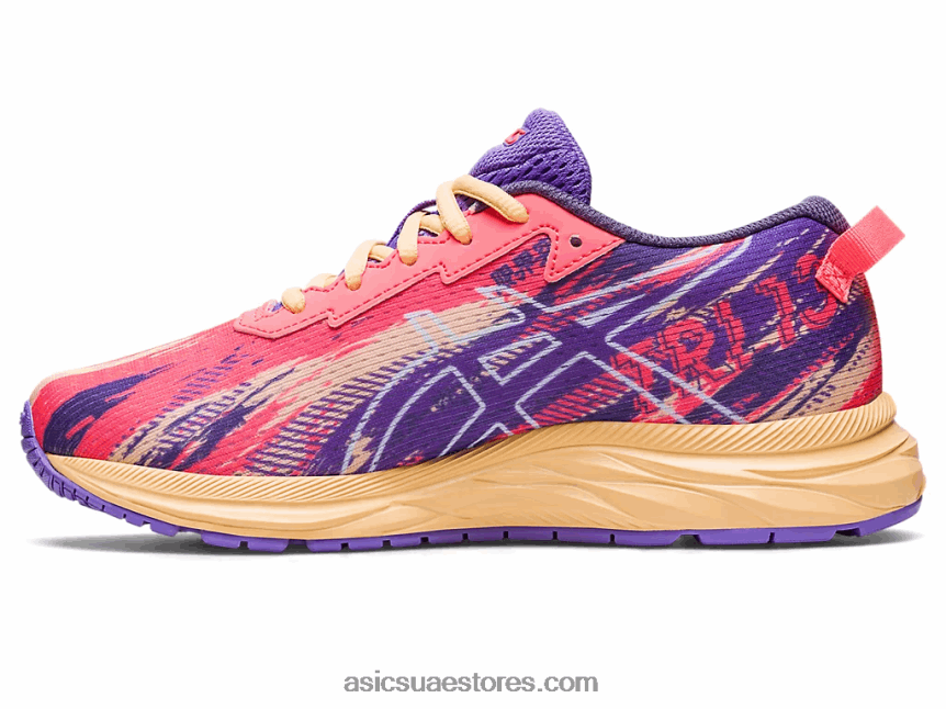 Asics اشتعلت النيران في المرجان / الأبيض مدرسة جيل نوسا ثلاثي 13 الابتدائية 2N24DJ4269