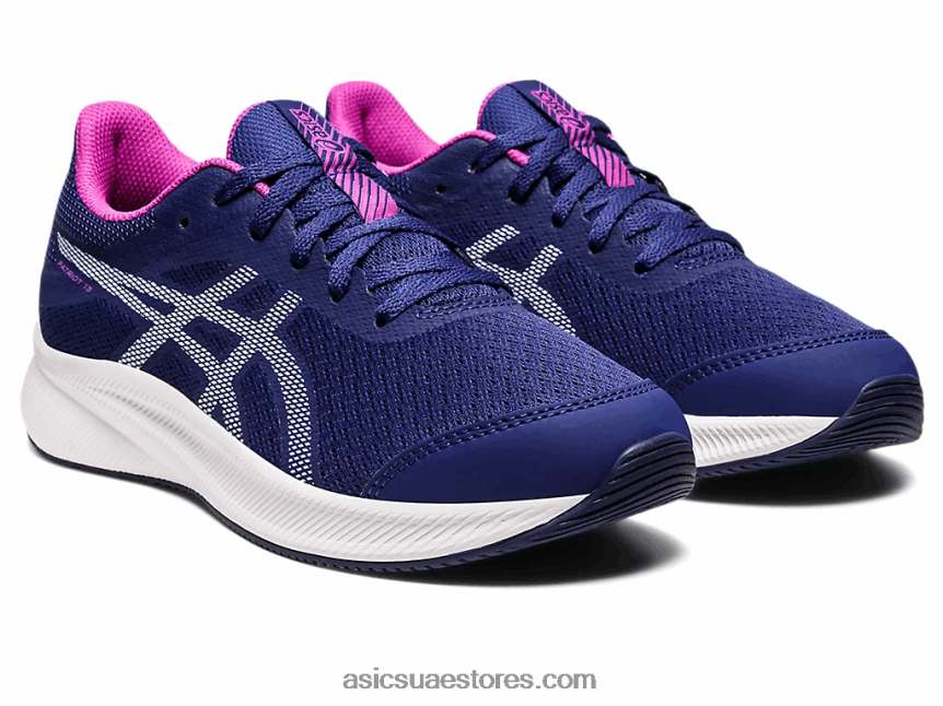 Asics الغوص الأزرق / السماء الناعمة مدرسة باتريوت 13 الابتدائية 2N24DJ4440