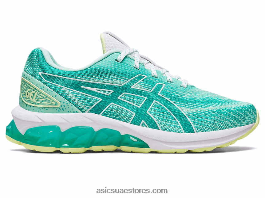 Asics شلال / جليد أخضر هلام الكم 180 السابع المدرسة الابتدائية 2N24DJ4301