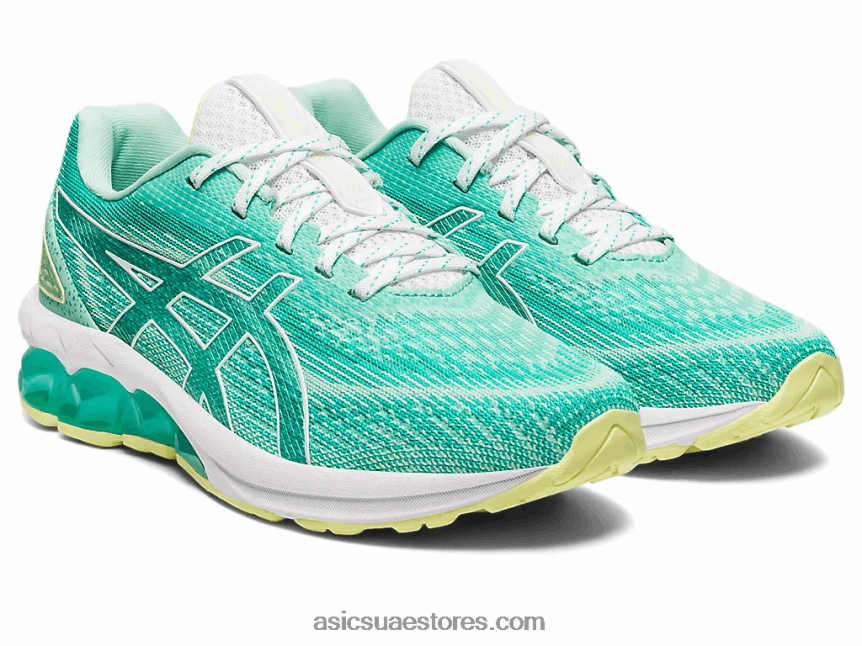 Asics شلال / جليد أخضر هلام الكم 180 السابع المدرسة الابتدائية 2N24DJ4301