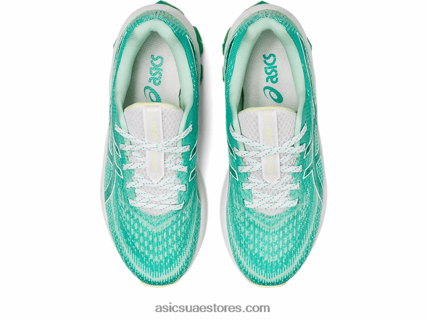 Asics شلال / جليد أخضر هلام الكم 180 السابع المدرسة الابتدائية 2N24DJ4301