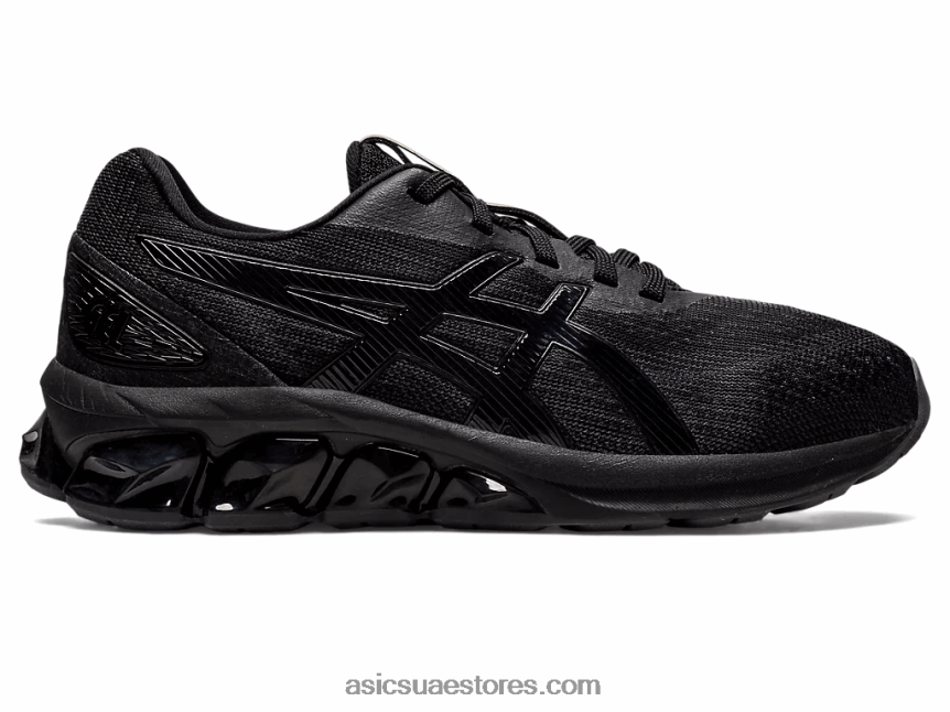 Asics أسود هلام الكم 180 السابع المدرسة الابتدائية 2N24DJ4374