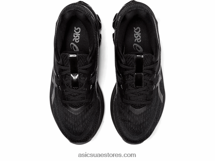 Asics أسود هلام الكم 180 السابع المدرسة الابتدائية 2N24DJ4374