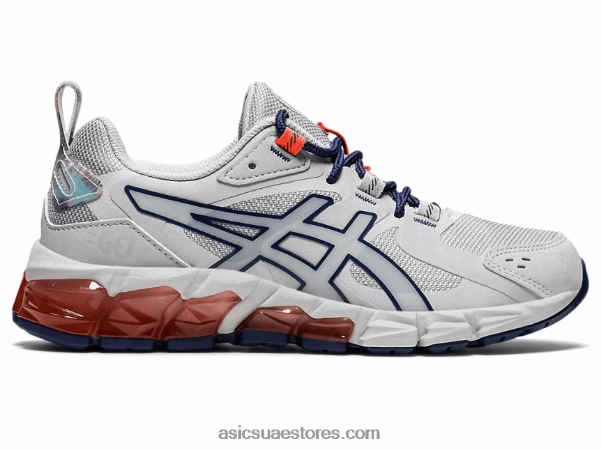 Asics الرمادي الجليدي / الرعد الأزرق مدرسة جيل الكم 180 الابتدائية 2N24DJ4513