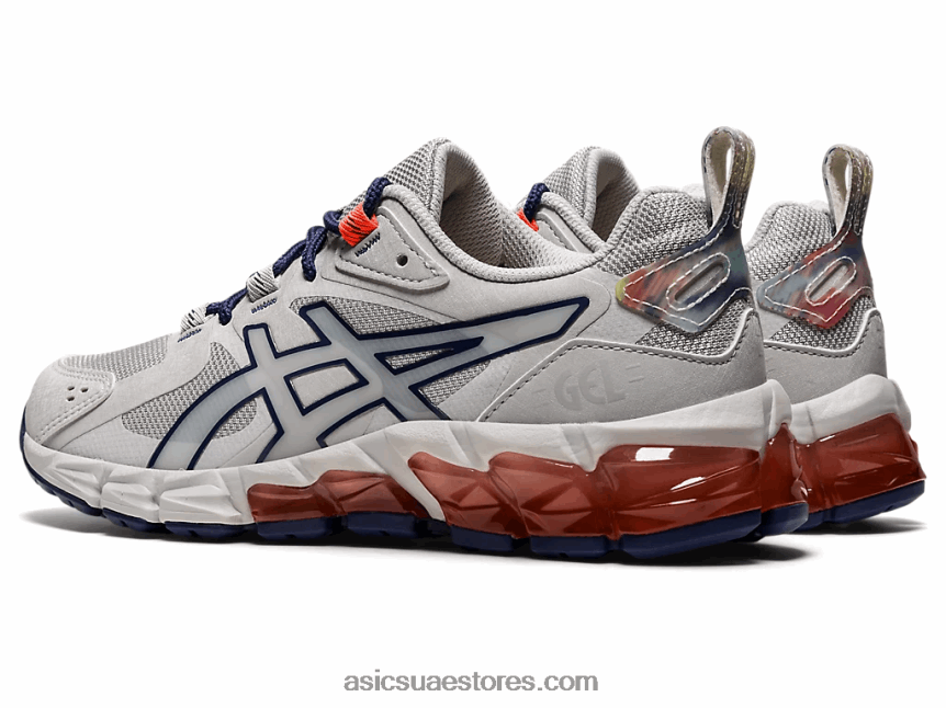 Asics الرمادي الجليدي / الرعد الأزرق مدرسة جيل الكم 180 الابتدائية 2N24DJ4513