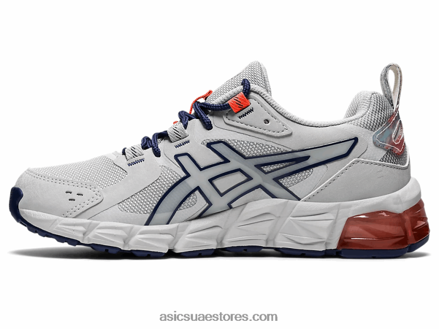 Asics الرمادي الجليدي / الرعد الأزرق مدرسة جيل الكم 180 الابتدائية 2N24DJ4513