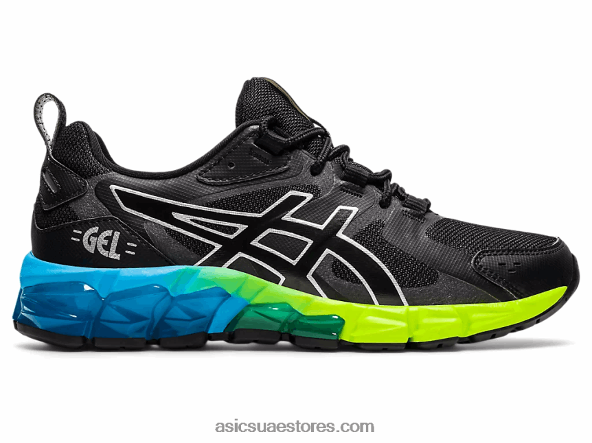 Asics أسود / أزرق ايزوري جيل - كوانتوم 180 6 ابتدائي 2N24DJ4315