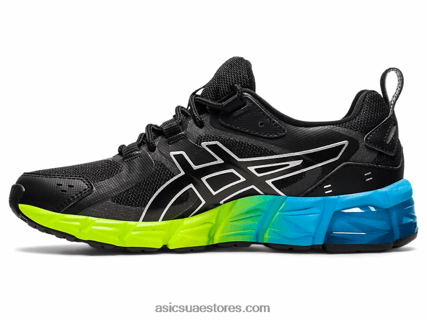Asics أسود / أزرق ايزوري جيل - كوانتوم 180 6 ابتدائي 2N24DJ4315