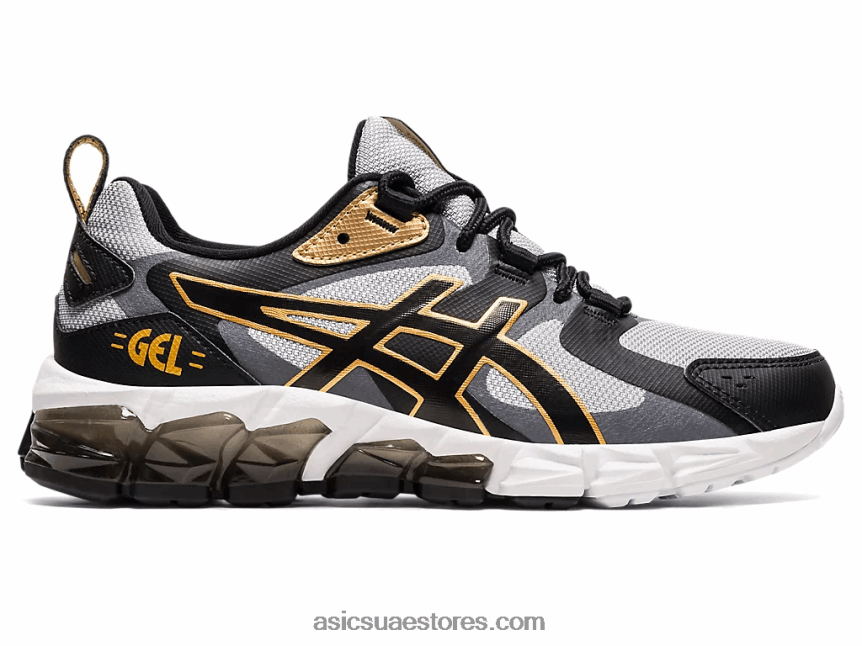 Asics بيدمونت رمادي / أسود جيل - كوانتوم 180 6 ابتدائي 2N24DJ4321