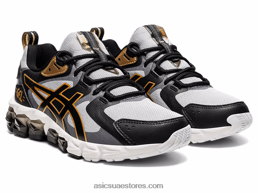 Asics بيدمونت رمادي / أسود جيل - كوانتوم 180 6 ابتدائي 2N24DJ4321