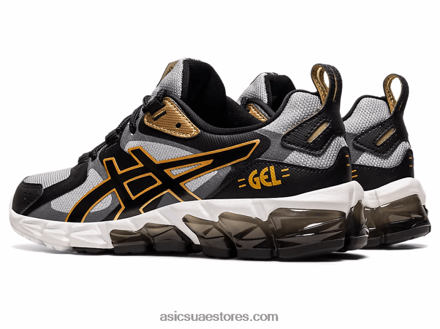 Asics بيدمونت رمادي / أسود جيل - كوانتوم 180 6 ابتدائي 2N24DJ4321