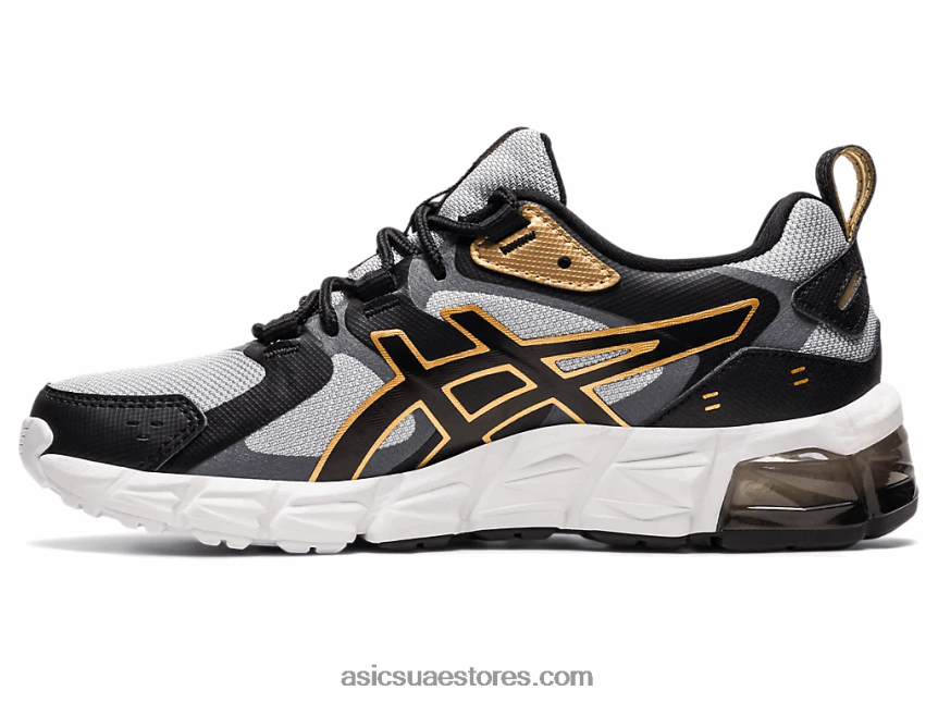 Asics بيدمونت رمادي / أسود جيل - كوانتوم 180 6 ابتدائي 2N24DJ4321
