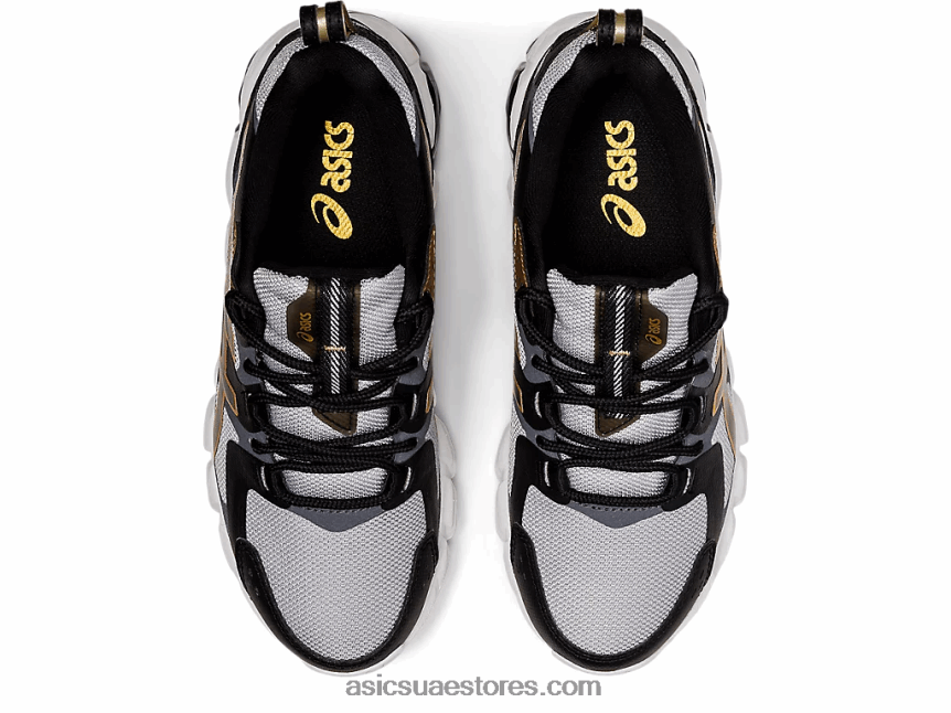 Asics بيدمونت رمادي / أسود جيل - كوانتوم 180 6 ابتدائي 2N24DJ4321