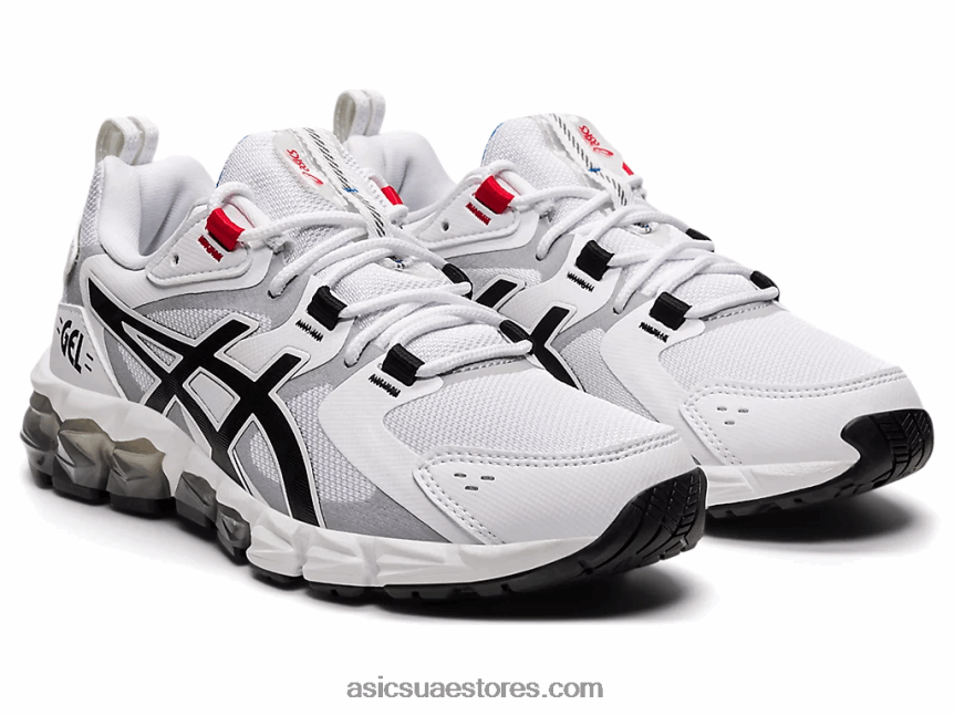 Asics أبيض أسود جيل - كوانتوم 180 6 ابتدائي 2N24DJ4422