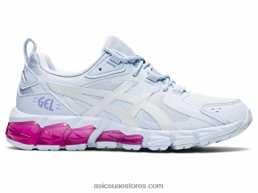 Asics سماء ناعمة / أبيض جيل - كوانتوم 180 6 ابتدائي 2N24DJ4432