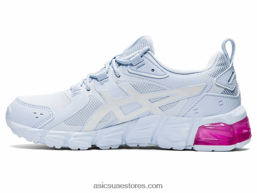 Asics سماء ناعمة / أبيض جيل - كوانتوم 180 6 ابتدائي 2N24DJ4432