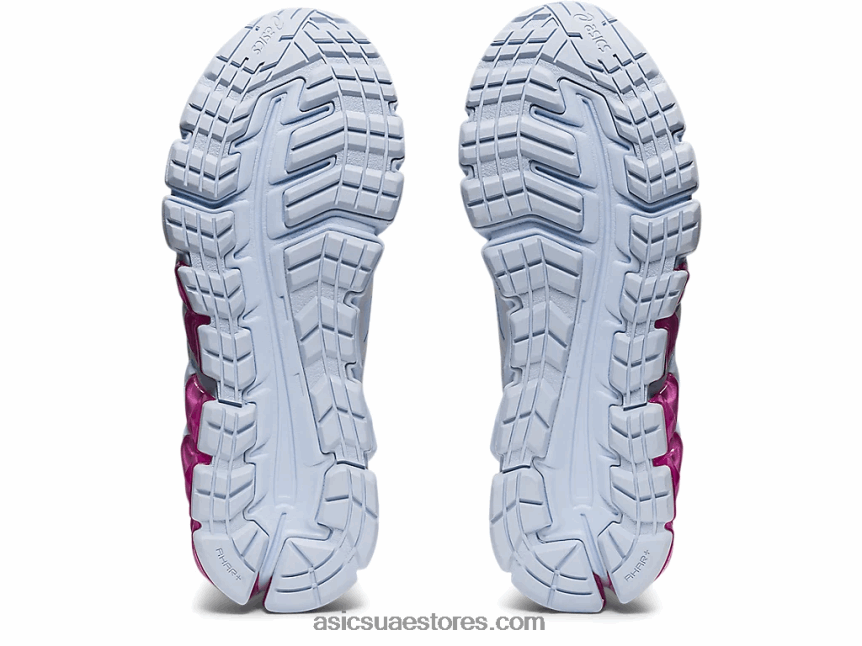 Asics سماء ناعمة / أبيض جيل - كوانتوم 180 6 ابتدائي 2N24DJ4432