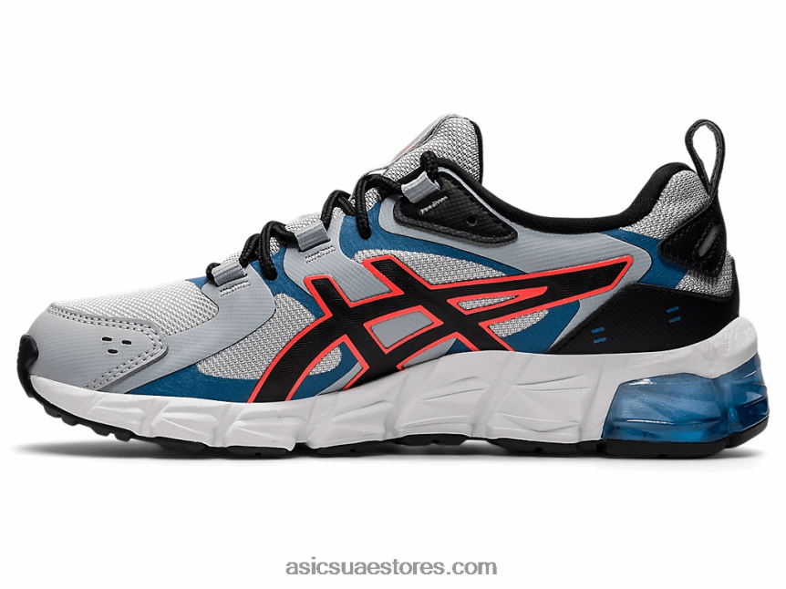 Asics جليدي رمادي / أسود جيل - كوانتوم 180 6 ابتدائي 2N24DJ4442