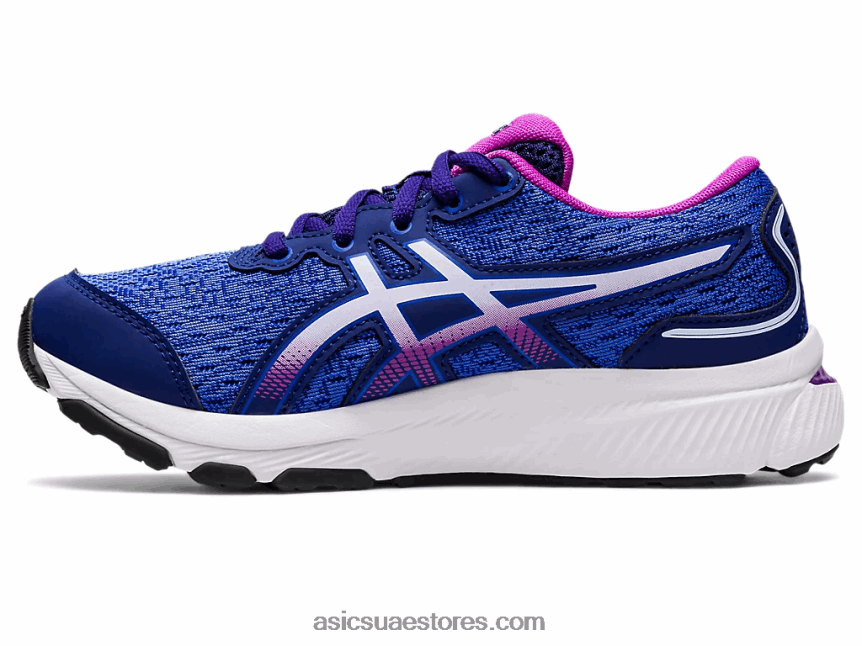 Asics الغوص الأزرق / السماء الناعمة مدرسة جيل-كومولوس 24 الابتدائية 2N24DJ4414