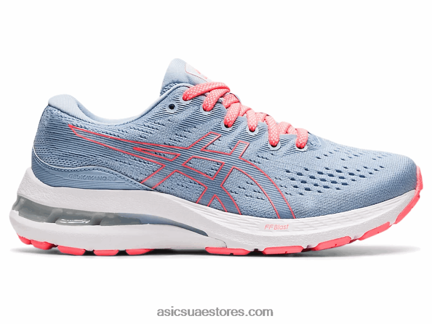 Asics ضباب / أبيض مدرسة جيل كايانو 28 الابتدائية 2N24DJ4530