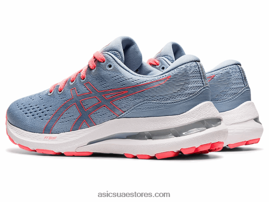 Asics ضباب / أبيض مدرسة جيل كايانو 28 الابتدائية 2N24DJ4530