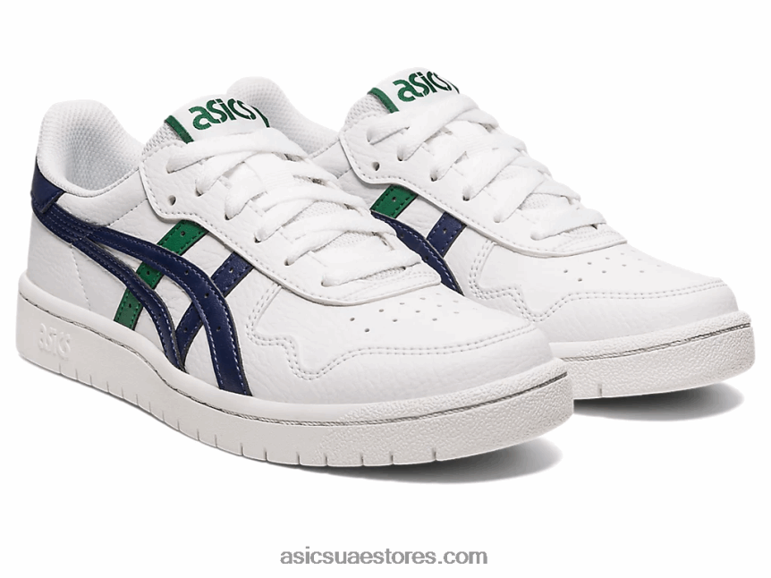 Asics أبيض / طاووس مدرسة اليابان الابتدائية 2N24DJ4326