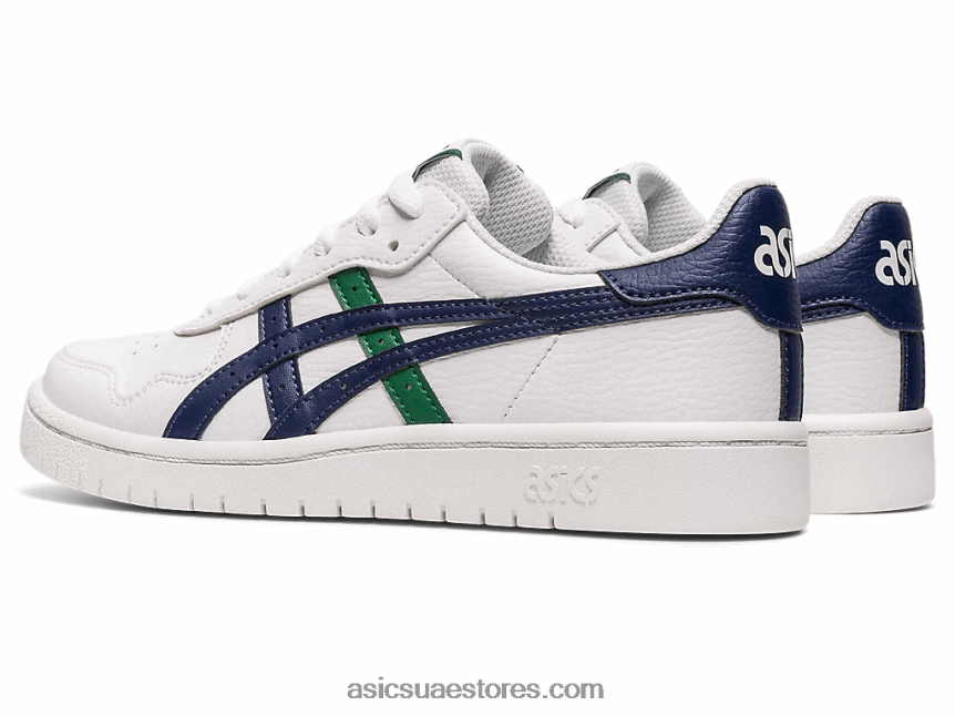 Asics أبيض / طاووس مدرسة اليابان الابتدائية 2N24DJ4326