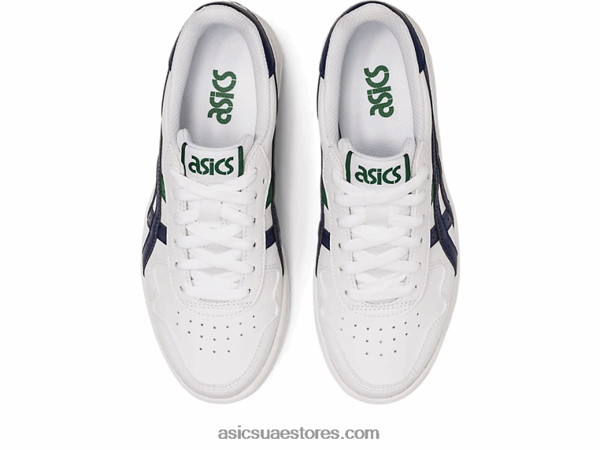 Asics أبيض / طاووس مدرسة اليابان الابتدائية 2N24DJ4326