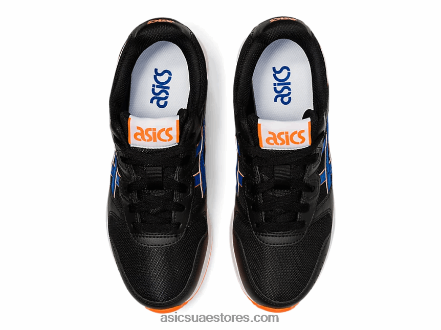 Asics أسود / تونة أزرق مدرسة لايت كلاسيك الابتدائية 2N24DJ4447