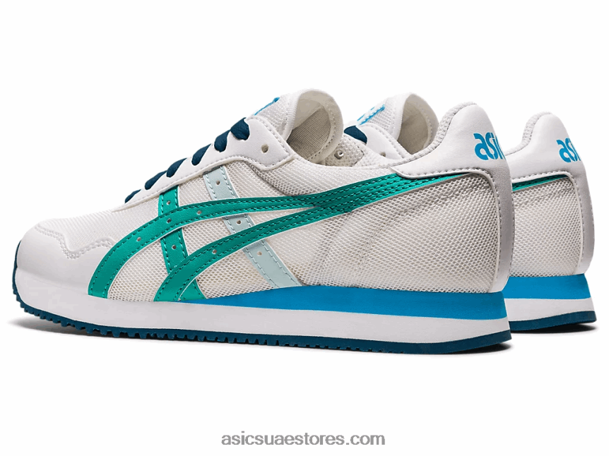 Asics جوهرة بيضاء / البلطيق نمر عداء المدرسة الابتدائية 2N24DJ4479