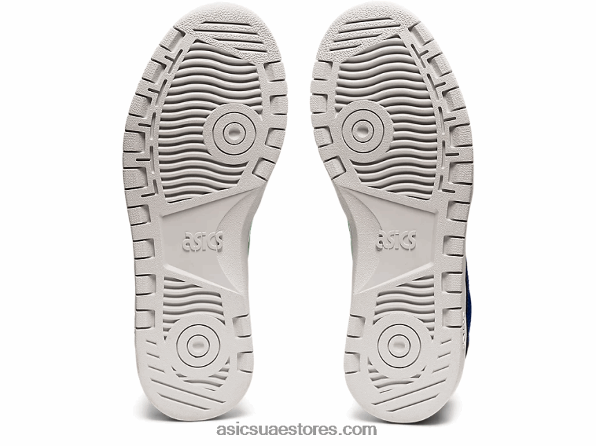 Asics أبيض / موناكو أزرق مدرسة اليابان الابتدائية 2N24DJ4493
