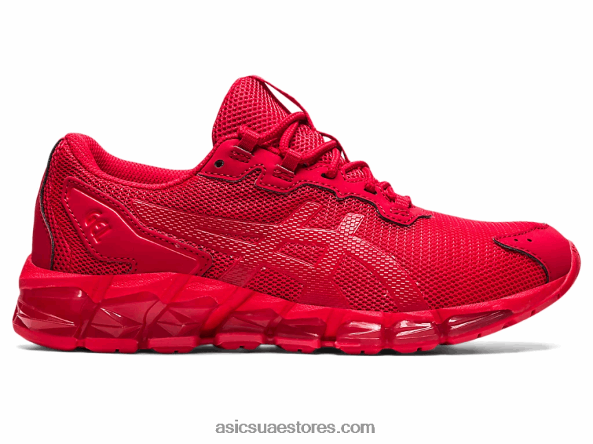 Asics أحمر كلاسيكي / أحمر كلاسيكي هلام الكم 360 6 الابتدائية 2N24DJ4534