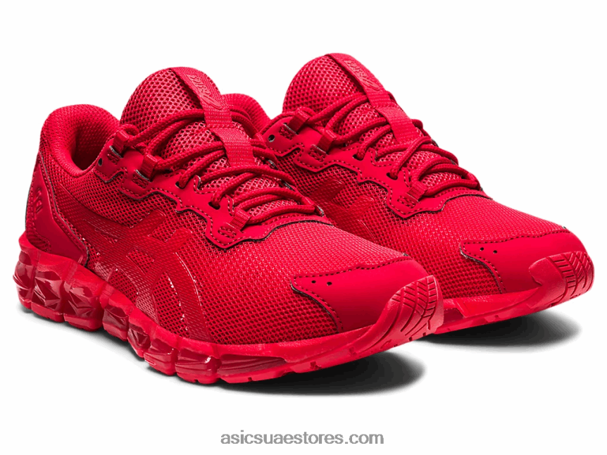 Asics أحمر كلاسيكي / أحمر كلاسيكي هلام الكم 360 6 الابتدائية 2N24DJ4534