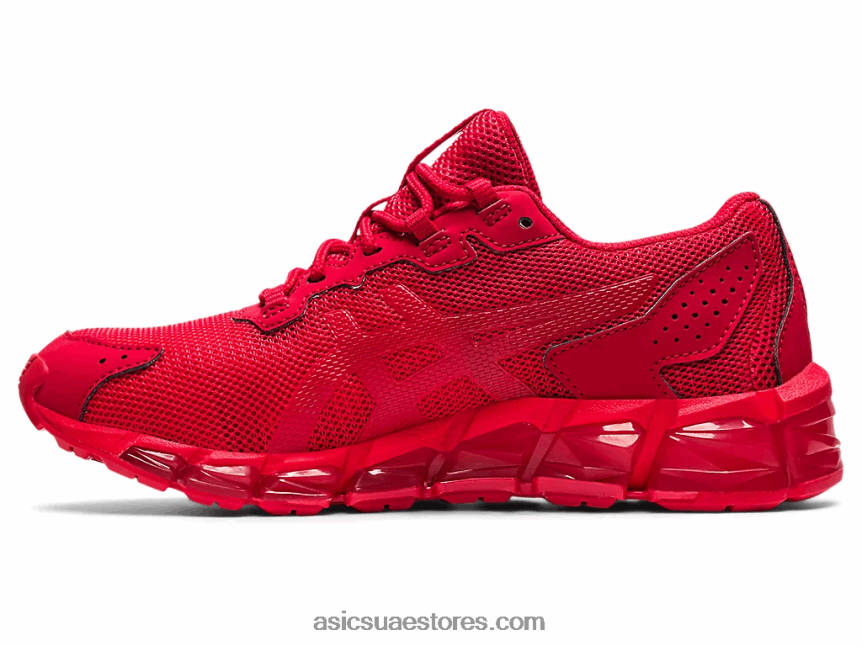 Asics أحمر كلاسيكي / أحمر كلاسيكي هلام الكم 360 6 الابتدائية 2N24DJ4534