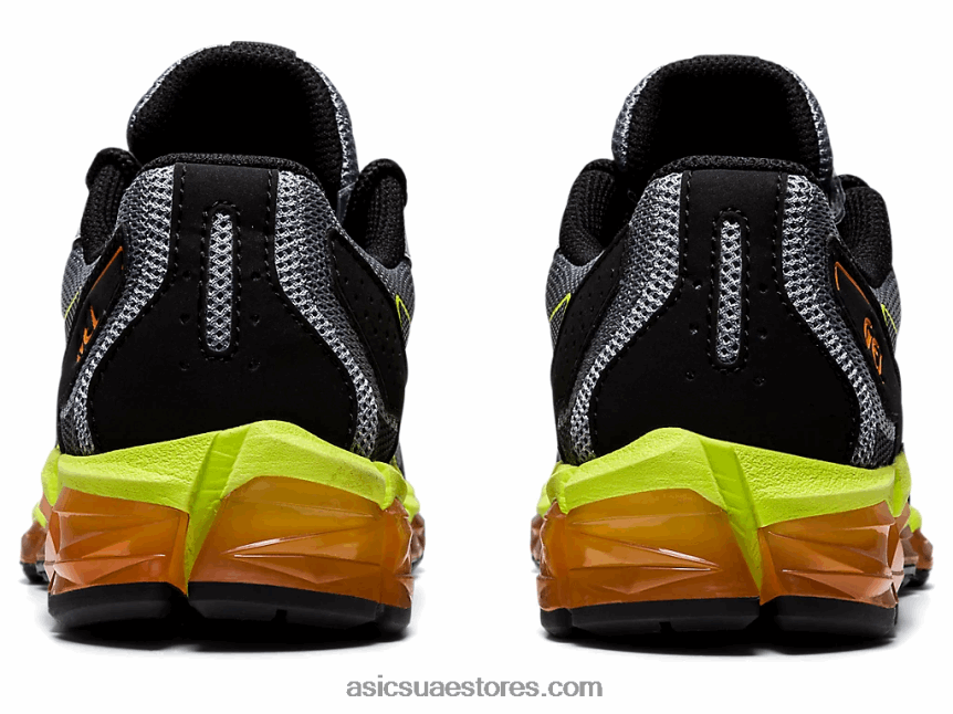 Asics صفيحة صخرية / أسود هلام الكم 360 6 الابتدائية 2N24DJ4553