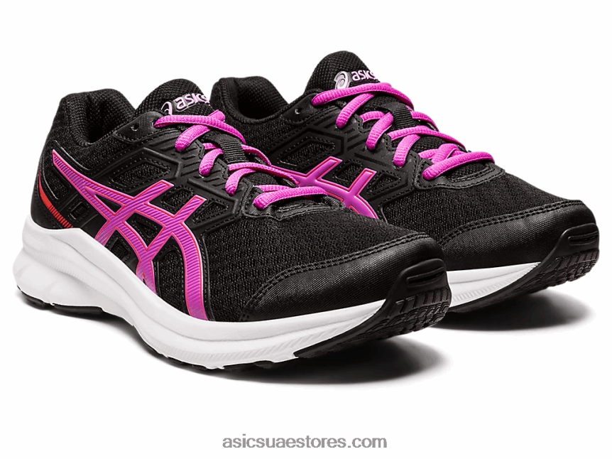 Asics زهرة اوركيد سوداء هزة 3 المرحلة الابتدائية 2N24DJ4391