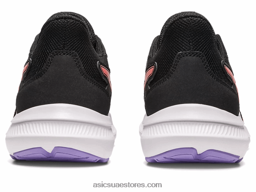 Asics أسود / بابايا هزة 4 المرحلة الابتدائية 2N24DJ4251