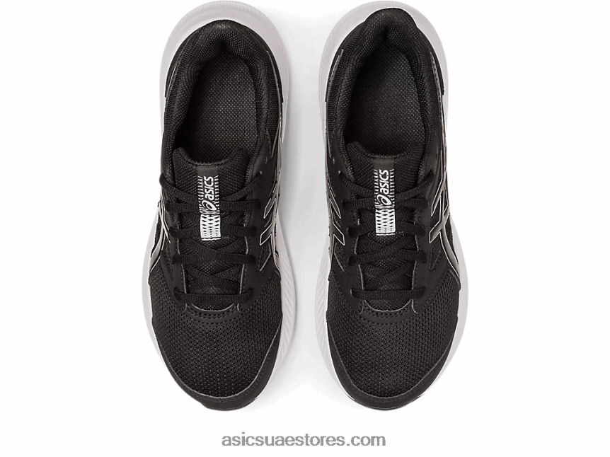 Asics أسود / أبيض هزة 4 المرحلة الابتدائية 2N24DJ4257