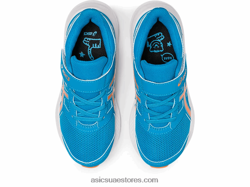 Asics الجزيرة الزرقاء / الشمس الخوخ هزة 4 روضة 2N24DJ4261