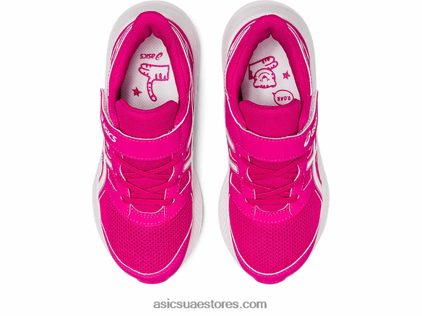 Asics الهذيان الوردي / الأبيض هزة 4 روضة 2N24DJ4264
