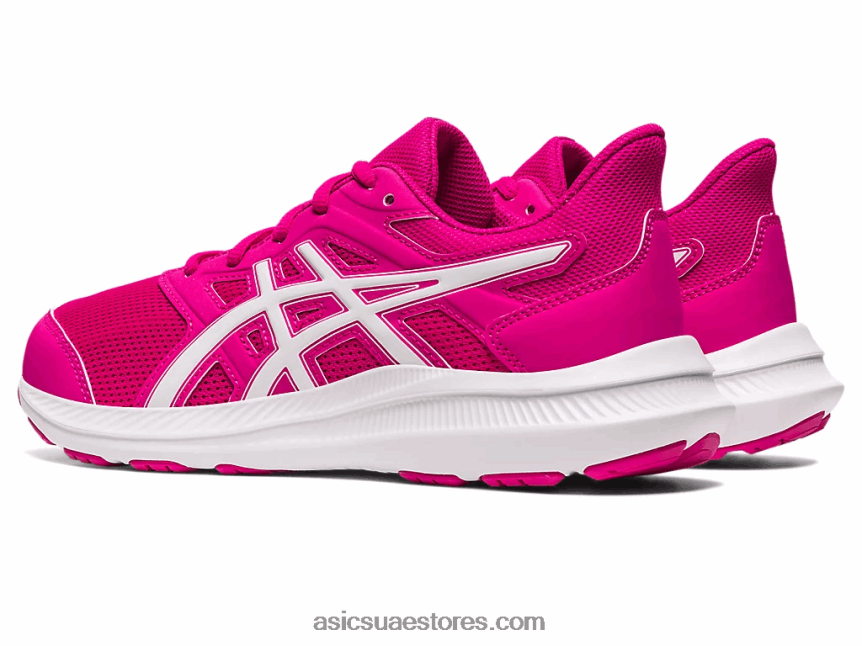 Asics الهذيان الوردي / الأبيض هزة 4 المرحلة الابتدائية 2N24DJ4265