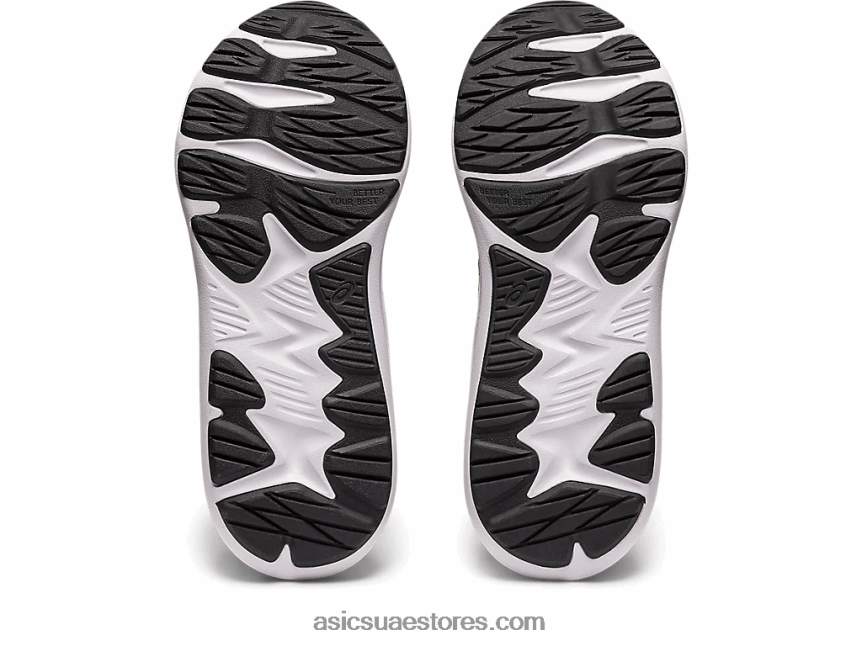 Asics أسود / قشر الليمون هزة 4 روضة 2N24DJ4275