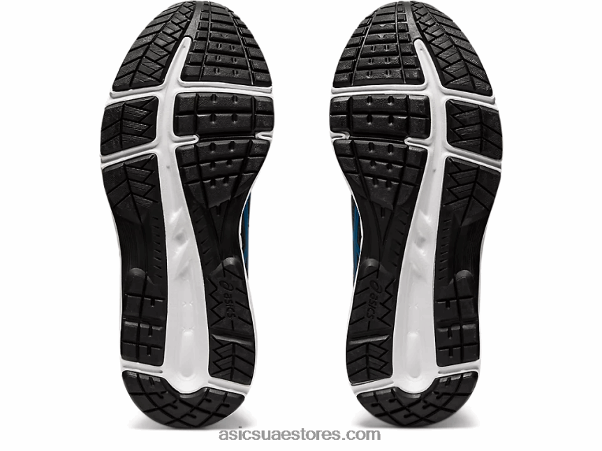 Asics الناقل الرمادي / الأزرق المباشر تتعامل مع 6 مدرسة ابتدائية 2N24DJ4567