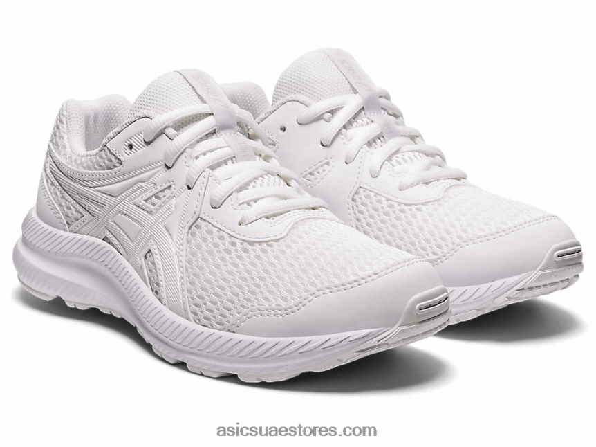 Asics أبيض تتعامل مع 7 مدرسة ابتدائية 2N24DJ4410