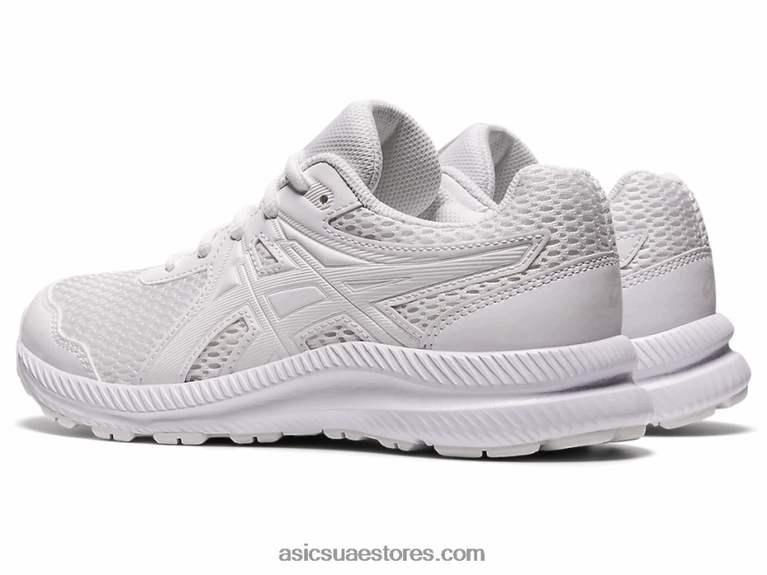 Asics أبيض تتعامل مع 7 مدرسة ابتدائية 2N24DJ4410
