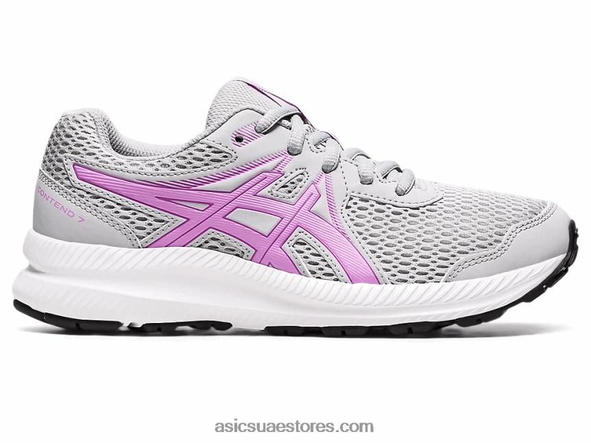 Asics توهج بيدمونت رمادي / لافندر تتعامل مع 7 مدرسة ابتدائية 2N24DJ4536