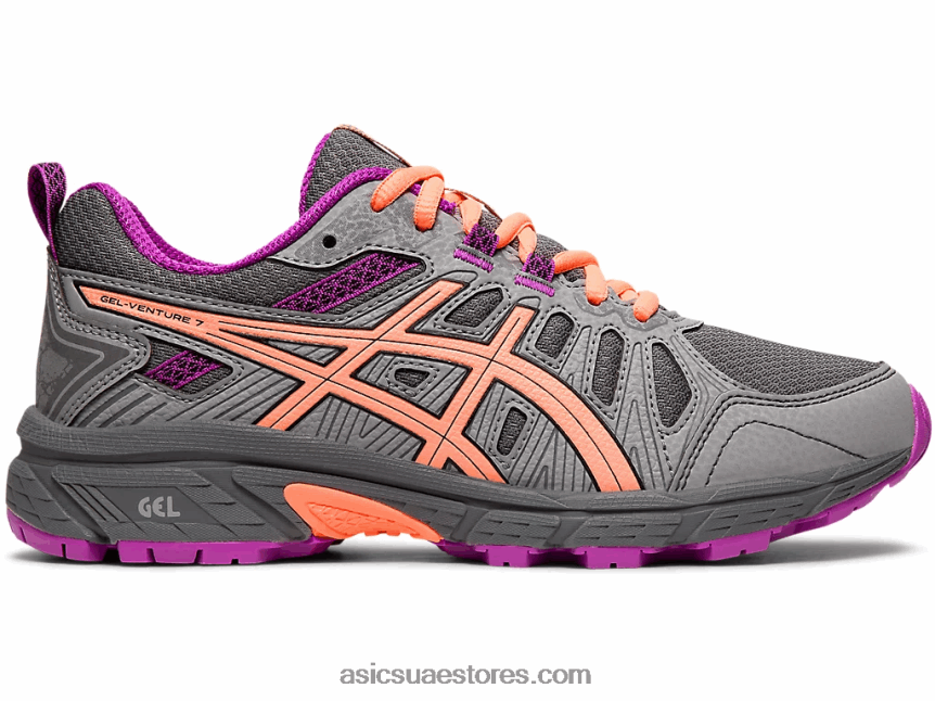 Asics حاضرة / أسود مدرسة جيل فينشر 7 الابتدائية 2N24DJ4569