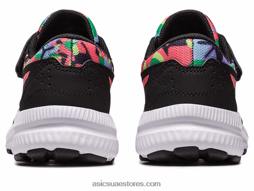 Asics أسود / بابايا تتعامل مع 8 مرحلة ما قبل المدرسة 2N24DJ4249